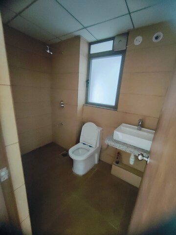 Bathroom in 3 BHK Apartment at Kalpataru Immensa, Kolshet Road – for Rent