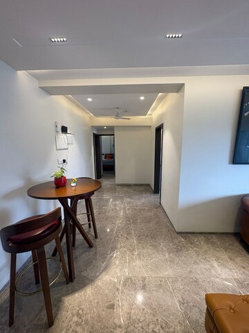 Living Room in 2 BHK Apartment at Juhu – for Rent