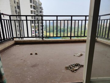Balcony in 2 BHK Apartment at Majestique Landmark Miami, Dhayari – for Rent