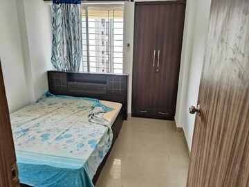 Bedroom in 2 BHK Apartment at Majestique Landmark Miami, Dhayari – for Rent