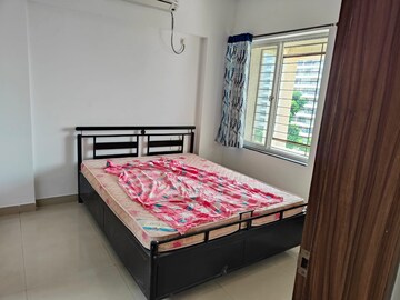 Bedroom in 2 BHK Apartment at Majestique Landmark Miami, Dhayari – for Rent