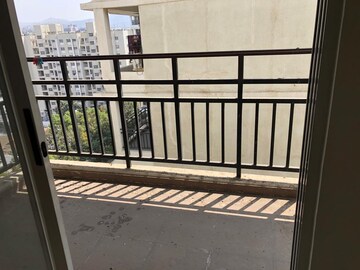 Balcony in 2 BHK Apartment at Majestique Landmark Miami, Dhayari – for Rent