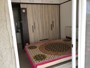 Bedroom in 2 BHK Apartment at Majestique Landmark Miami, Dhayari – for Rent