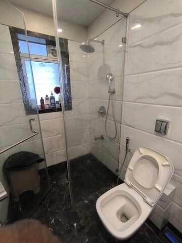 Bathroom in 2 BHK Apartment at Bandra West – for Rent