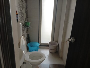 Bathroom in 1 BHK Apartment at Aryan One Wing G And H, Badlapur East – for Rent