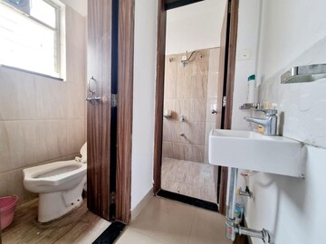 Bathroom in 2 BHK Apartment at Majestique Landmark Miami, Dhayari – for Rent