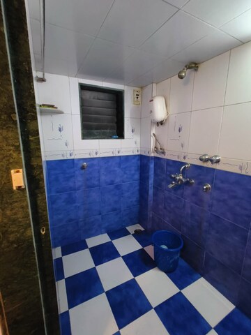 Bathroom in 1 BHK Apartment at Swastik Park CHS, Ghodbunder Road – for Sale