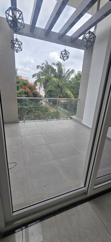 Balcony in 4 BHK Villa at Antaliea Homes, Thanisandra Main Road – for Rent