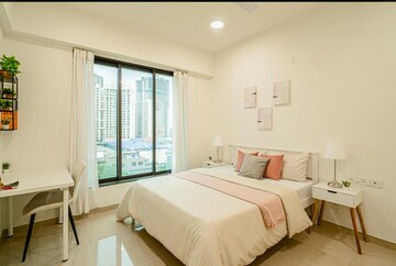 Bedroom in 3 BHK Apartment at Mahindra Splendour, Bhandup West – for Sale
