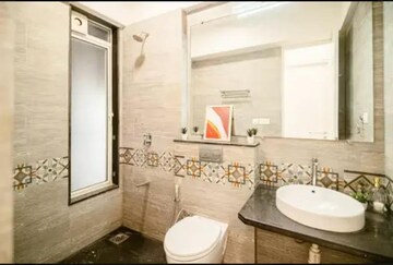 Bathroom in 2 BHK Apartment at Kalpataru Crest, Bhandup West – for Sale