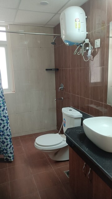 Bathroom in 3 BHK Apartment at Lotus Panache, Sector 110 – for Rent
