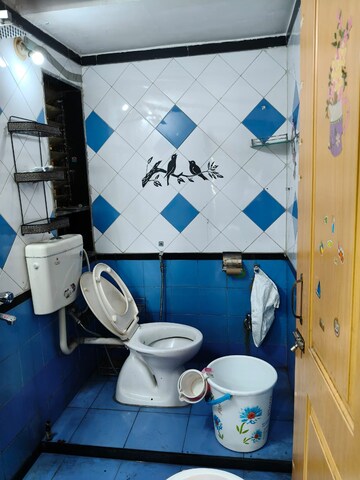Bathroom in 2.5 BHK Apartment at Mahavir CHS Nerul, Nerul – for Rent