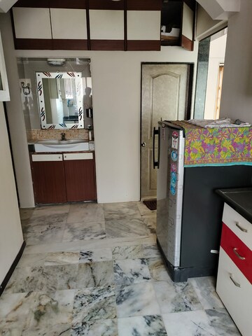 Kitchen in 2 BHK Apartment at Kalpita Apartment, Andheri East – for Rent