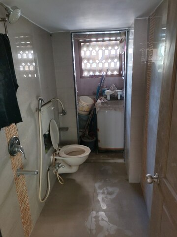 Bathroom in 2 BHK Apartment at Kalpita Apartment, Andheri East – for Rent