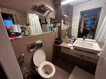 Bathroom in 2 BHK Apartment at Acharat Baug, Santacruz West – for Rent