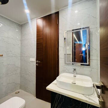 Bathroom in 4 BHK Builder Floor at Chattarpur – for Sale