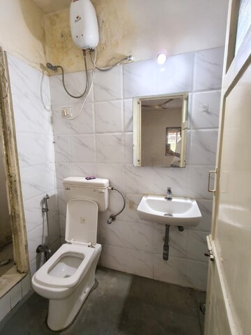 Bathroom in 2 BHK Apartment at  Army Welfare CHS, Nerul – for Rent
