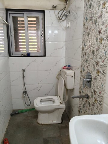 Bathroom in 2 BHK Apartment at  Army Welfare CHS, Nerul – for Rent