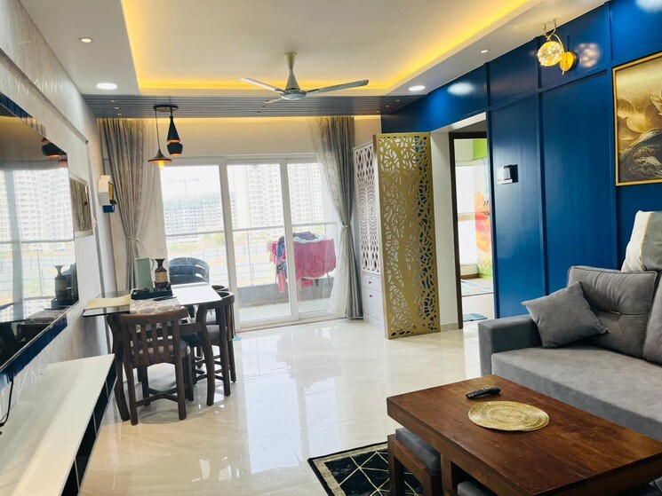 Living Room, oxford-florida-riverwalk 3 Bedroom 1016 Sq.Ft. Apartment In Mundhwa Pune 9133165