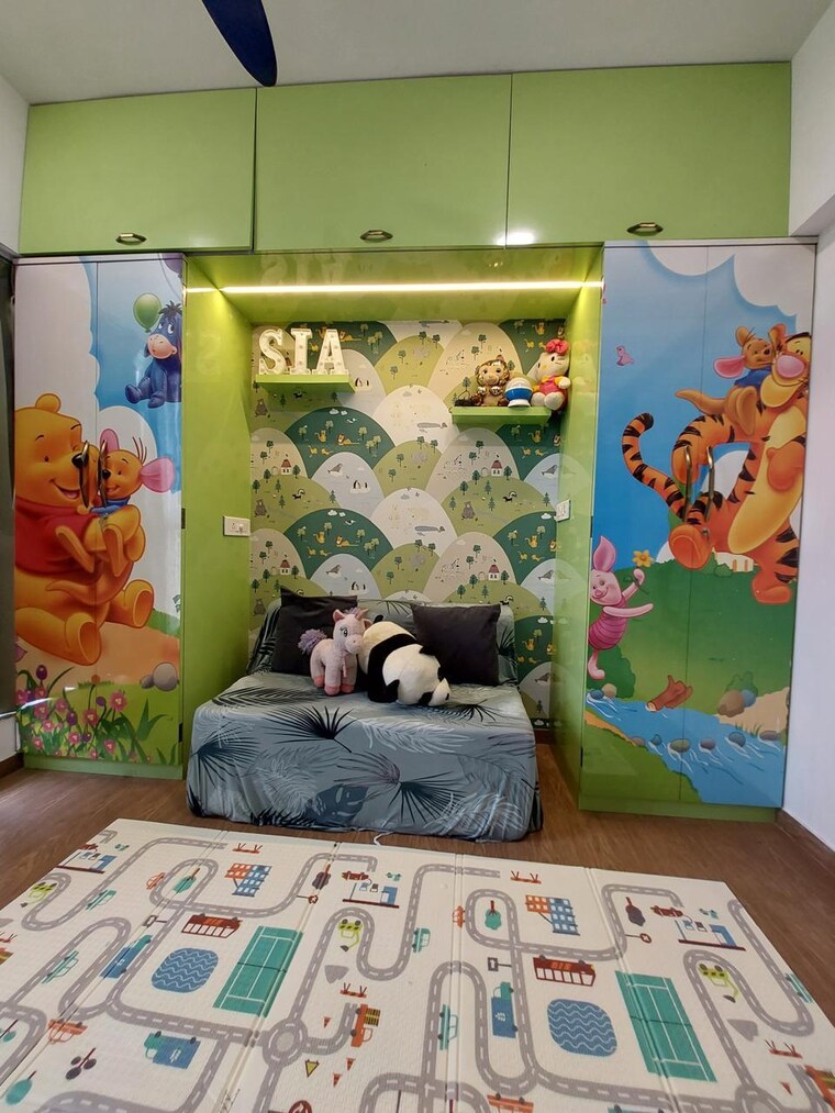 Bedroom, oxford-florida-riverwalk 3 Bedroom 1016 Sq.Ft. Apartment In Mundhwa Pune 9133165