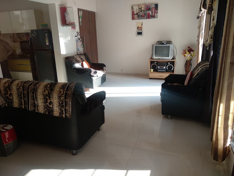 Living Room, madhuleela-niwas 2 Bedroom 1000 Sq.Ft. Apartment In Vadgaon Budruk Pune 9133158