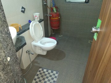 Bathroom in 2 BHK Apartment at Madhuleela Niwas, Vadgaon Budruk – for Rent
