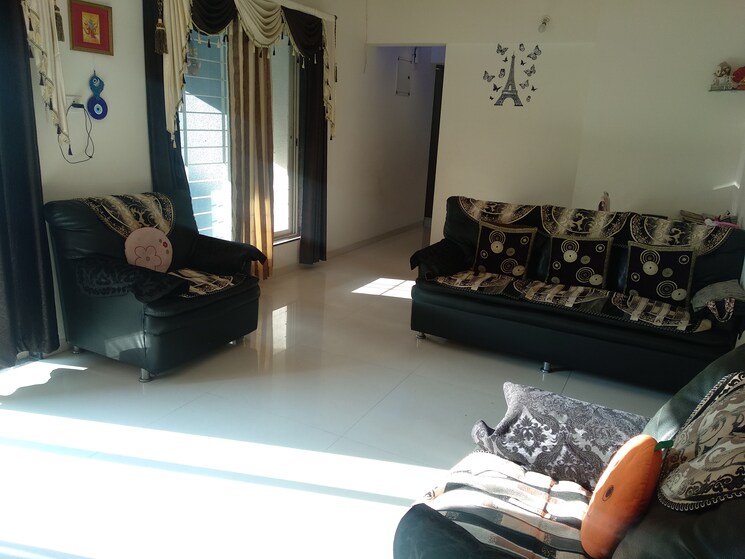 Living Room, madhuleela-niwas 2 Bedroom 1000 Sq.Ft. Apartment In Vadgaon Budruk Pune 9133158