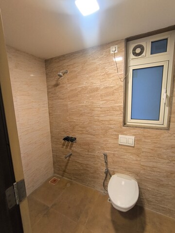 Bathroom in 2.5 BHK Apartment at Ekta Tripolis, Goregaon West – for Rent