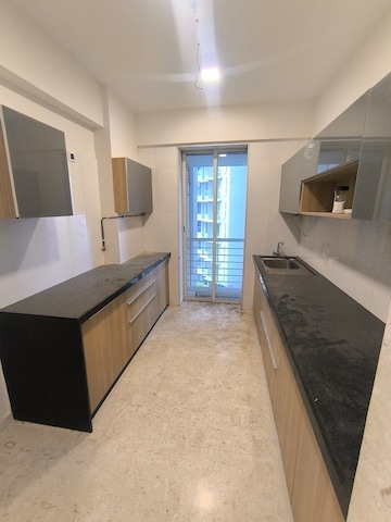Kitchen in 2.5 BHK Apartment at Ekta Tripolis, Goregaon West – for Rent