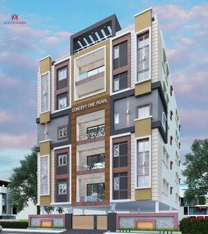 3 BHK Apartment – Exterior View View at Film Nagar - for Sale