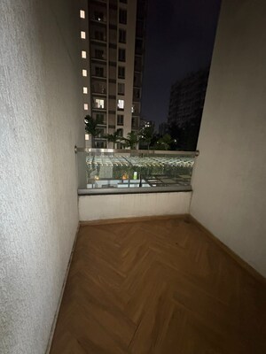 Balcony in 2 BHK Apartment at Vilas Javdekar Yashwin Encore, Wakad – for Sale