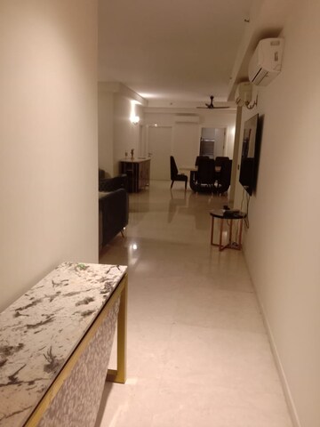Living Room in 4 BHK Apartment at DLF The Crest, Sector 54 – for Rent