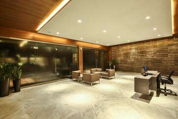 Living Room in  Office Space at Goyal Palladium, Makarba – for Rent