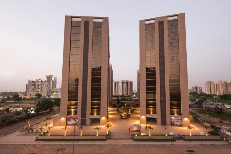 Exterior View, goyal-palladium Commercial Office Space 873 Sq.Ft. In Makarba Ahmedabad 9133302