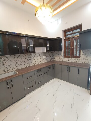 Kitchen in 3 BHK Independent House at Jankipuram Extension – for Sale