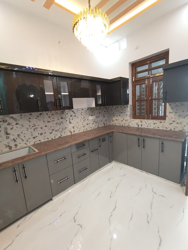 Kitchen, jankipuram extension 3 Bedroom 1050 Sq.Ft. Independent House In Jankipuram Extension Lucknow 9133352