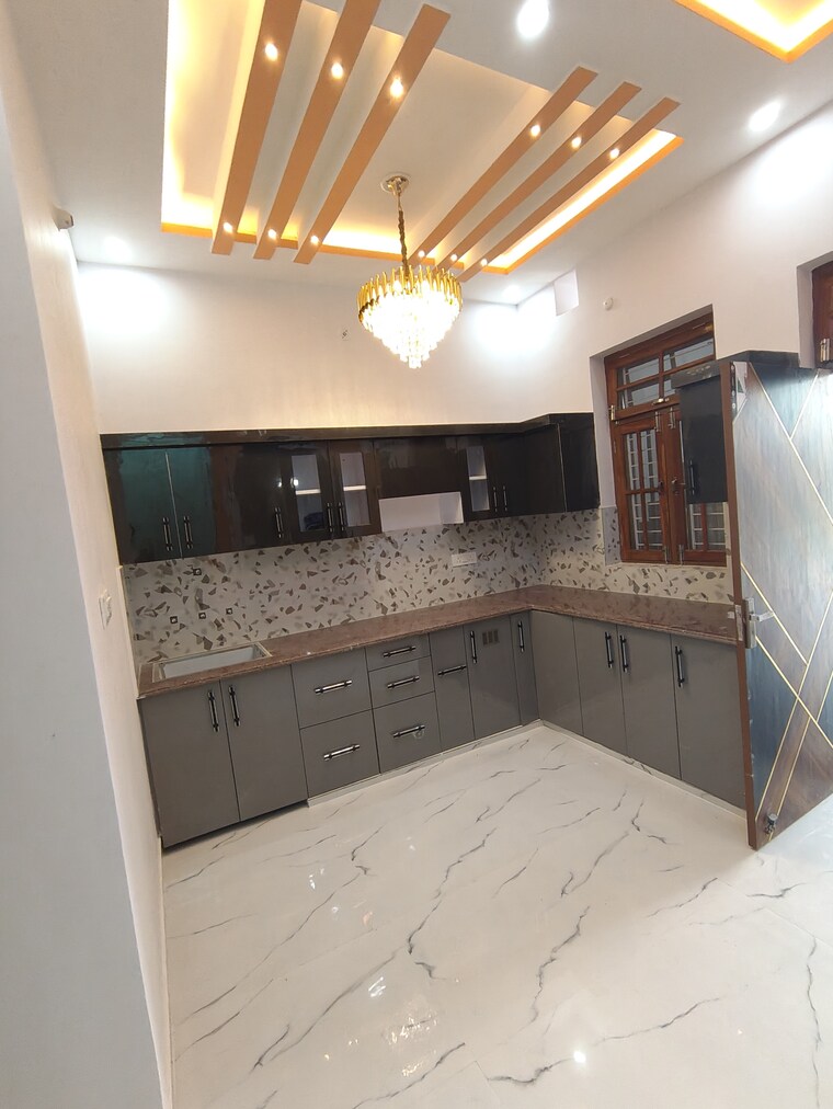 Kitchen, jankipuram extension 3 Bedroom 1050 Sq.Ft. Independent House In Jankipuram Extension Lucknow 9133352
