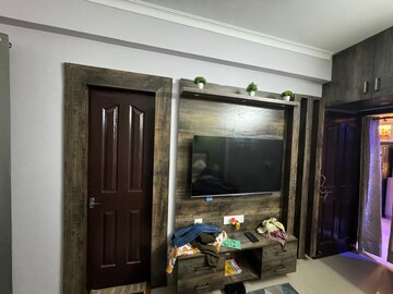 Living Room in 2.5 BHK Apartment at Bankey Bihari Aggarwal Heights, Raj Nagar Extension – for Rent