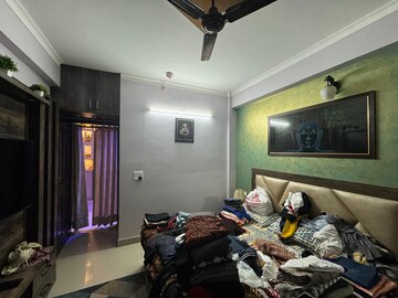 Living Room in 2.5 BHK Apartment at Bankey Bihari Aggarwal Heights, Raj Nagar Extension – for Rent