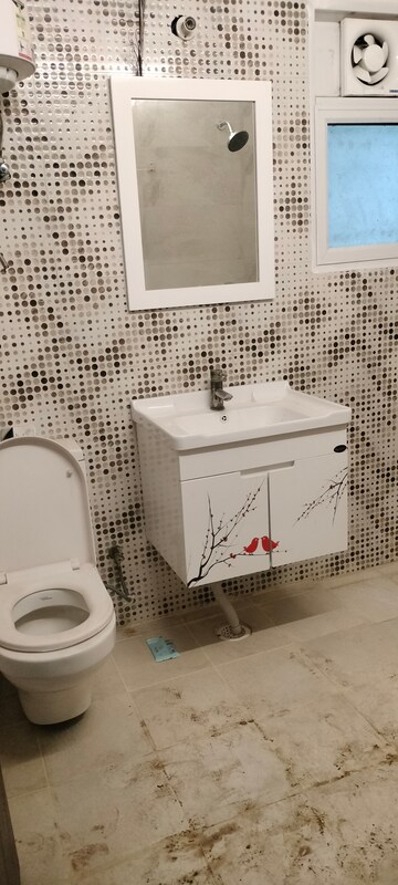 Bathroom in 3 BHK Apartment at Elite Golf Green, Sector 79 – for Rent