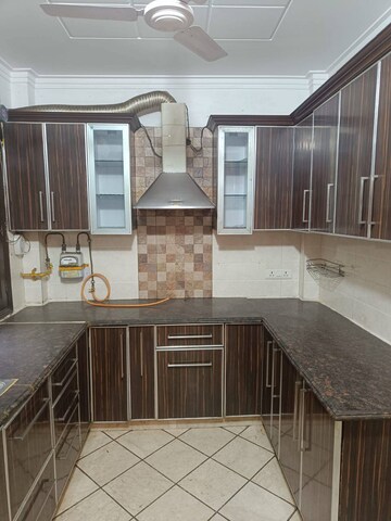 Kitchen in 3 BHK Builder Floor at Kalkaji – for Rent