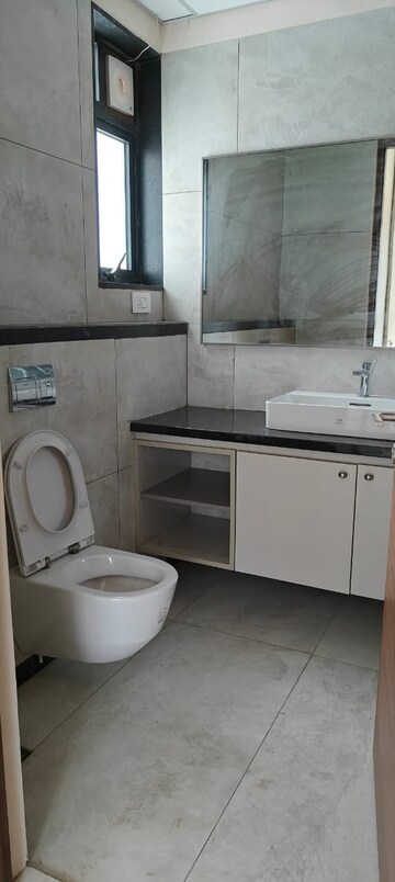 Bathroom in 4 BHK Apartment at Myscape Mea, Puppalaguda – for Rent
