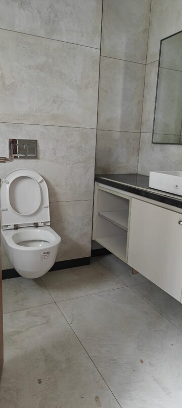 Bathroom in 4 BHK Apartment at Myscape Mea, Puppalaguda – for Rent