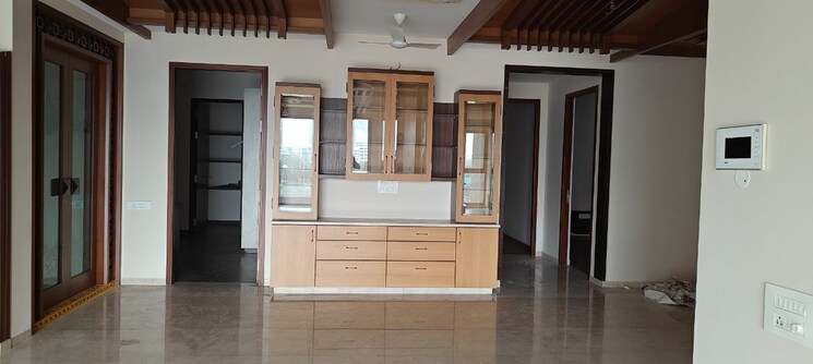 Living Room, myscape-mea 4 Bedroom 4760 Sq.Ft. Apartment In Puppalaguda Hyderabad 9133531