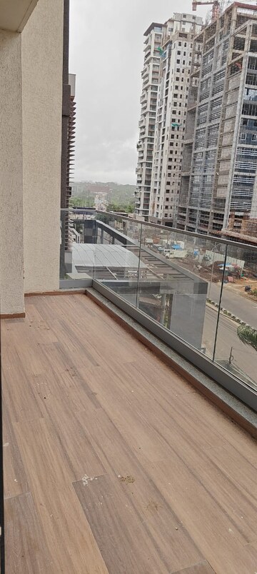 Balcony in 4 BHK Apartment at Myscape Mea, Puppalaguda – for Rent