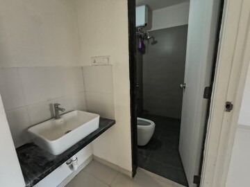 Bathroom in 1 BHK Apartment at Rohan Prathama, Hinjewadi – for Rent