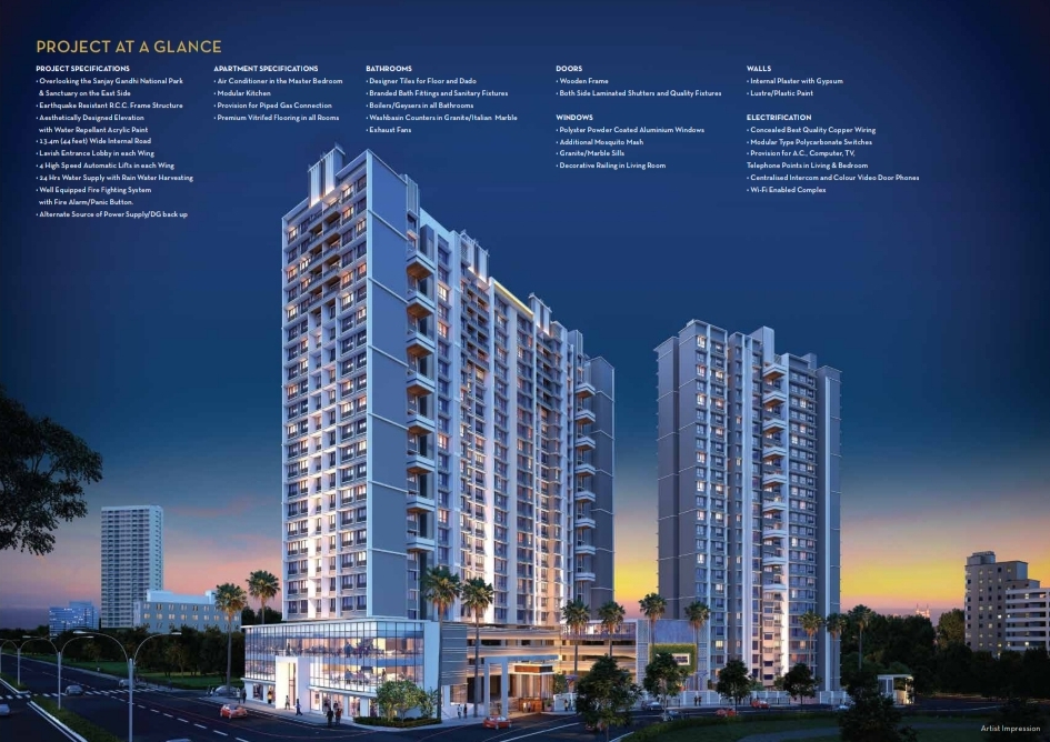 1 BHK 323 Sq.Ft. Apartment in Royal Pristo