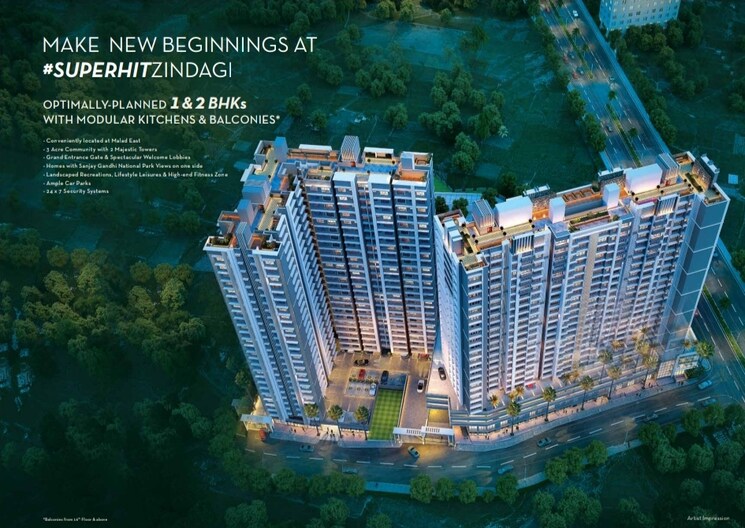 Exterior View, royal-pristo 1 Bedroom 323 Sq.Ft. Apartment In Malad East Mumbai 9133552