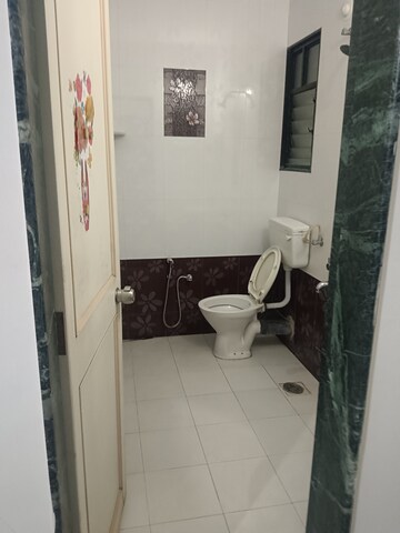Bathroom in 2 BHK Apartment at Tirupati Campus, Tingre Nagar – for Rent