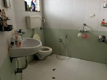 Bathroom in 2 BHK Apartment at Sanpada – for Rent